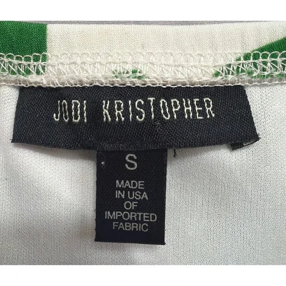 Jodi Kristopher Mini Dress Women S Green Giraffe Print Satin Sash Y2K - Picture 4 of 8